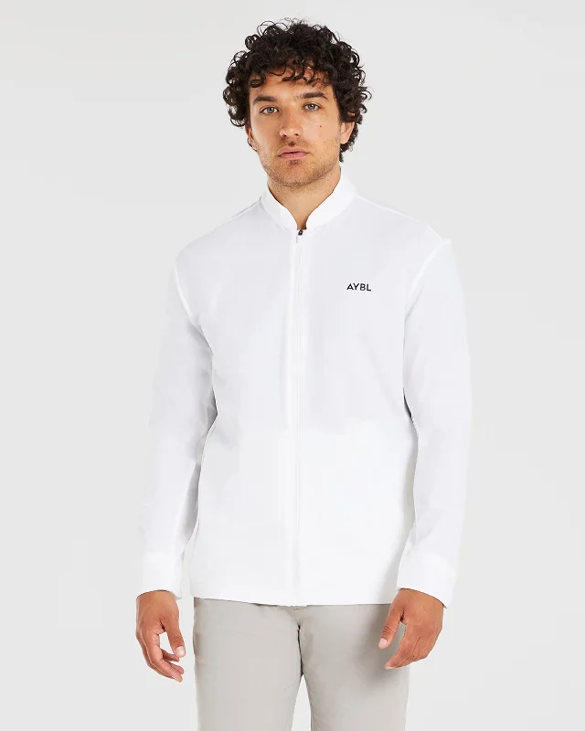 Performance Lightweight Windbreaker - White Women's heated jackets