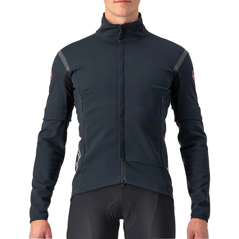 Castelli Perfetto RoS 2 Convertible Mens Cycling Jacket - Black Women's date night jackets