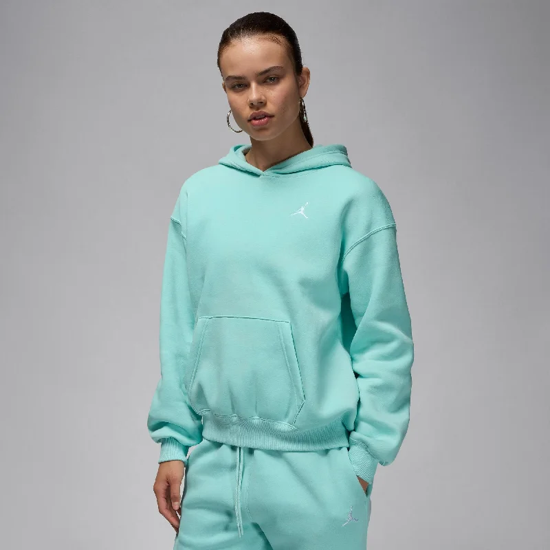 Jordan Brooklyn Fleece Hoodie Button-up Pullover Sweater