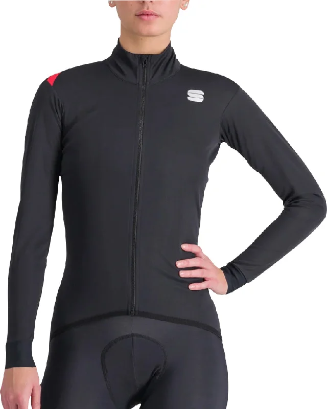 Sportful Fiandre Light NoRain Womens Cycling Jacket - Black Women's hiking jackets