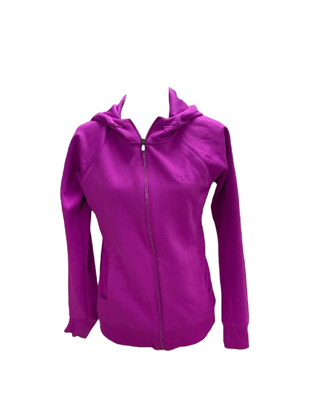 Under Armour Women's Hood Jkt Purple M Fashion Hoodie Sweatshirt