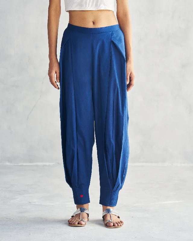 Puff Pants - Navy