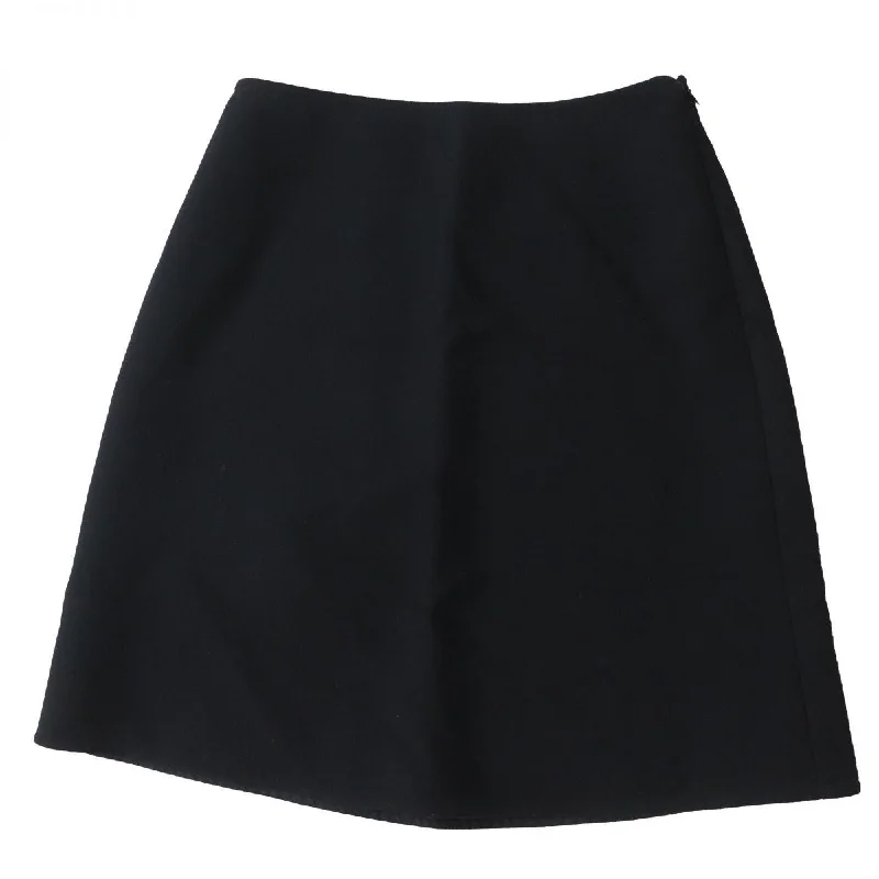 Hermes Women's Wool Knee-length A-line Skirt Lounge unclassified skirts