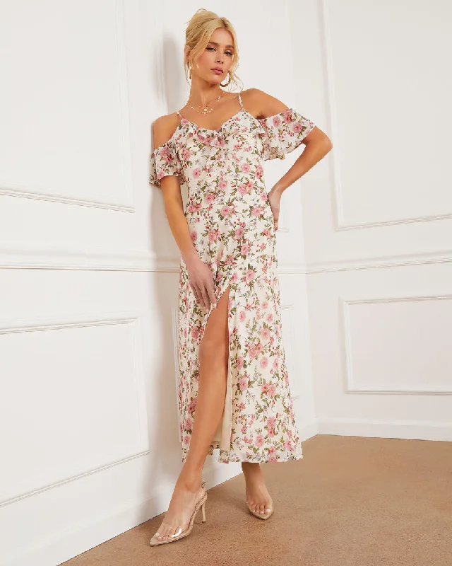 Marissa Floral Midi Dress Best midi dresses for date night