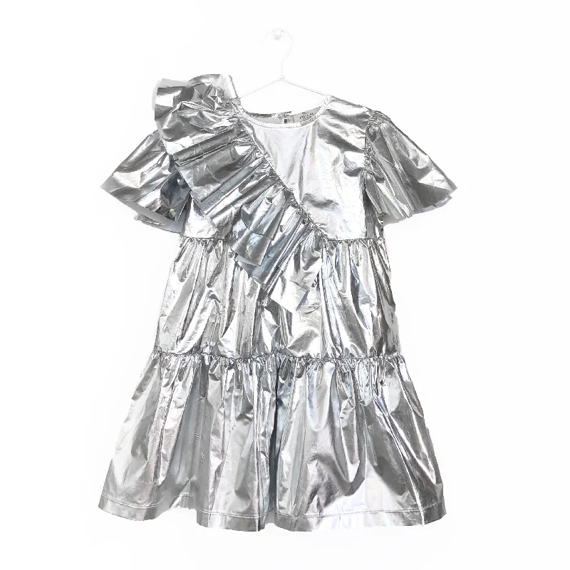 ASSYMETRIC SILVER DRESS Boho unclassified dresses