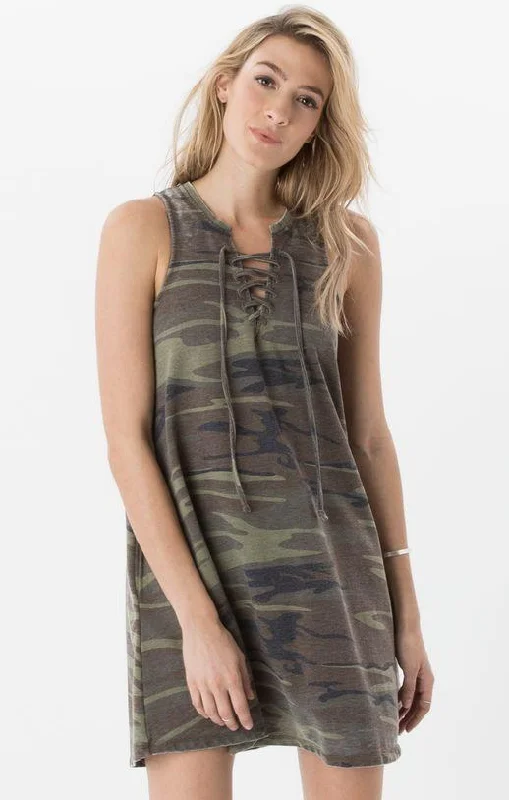 All Tied Up Camo Dress Vintage unclassified dresses