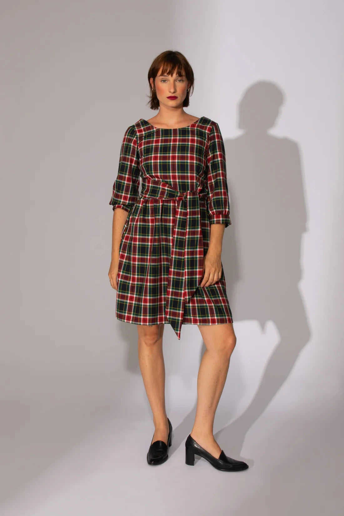 Do You Realize Dress Woven Plaid Dress Party unclassified dresses