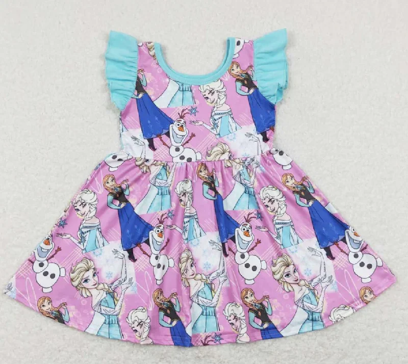 Girl Princess Sister Twirl Dress Silk unclassified dresses