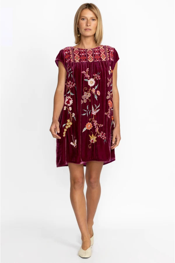 Johnny Was Suki Petal Sleeve Tunic Dress Fall unclassified dresses