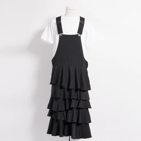 BLACK Comme des Garçons Ruffled Dress (Black) Plus size unclassified dresses