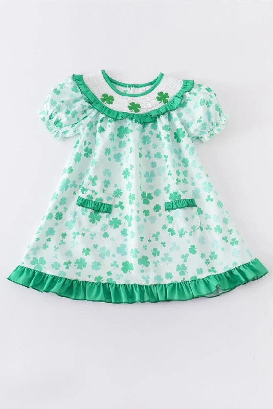 Lucky Clover Dress Ruffled unclassified dresses