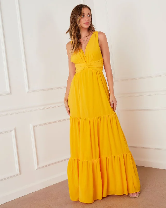 Margaux Tiered Maxi Dress Maxi Skirt Party