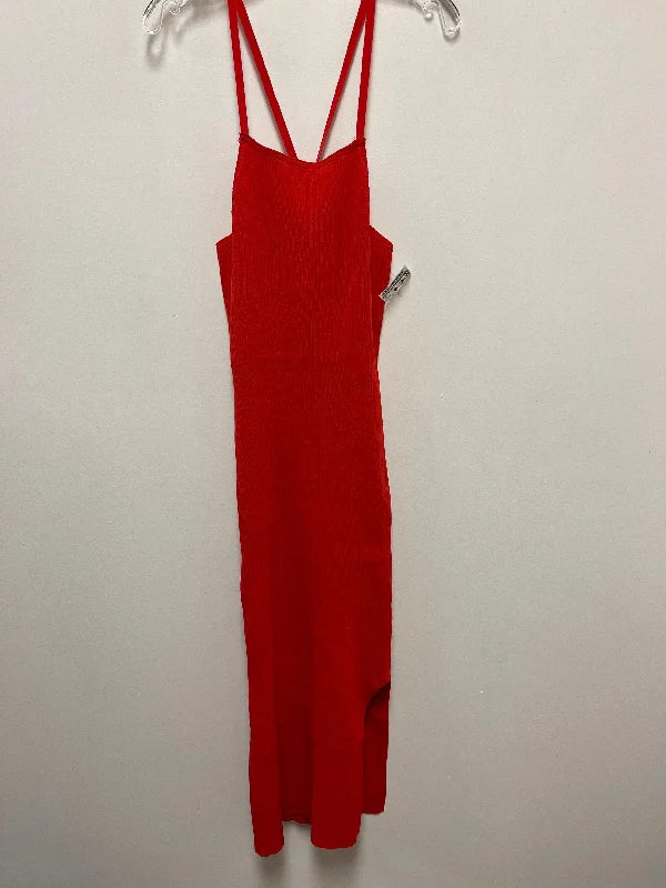 Red Dress Casual Maxi New Look, Size 2x Sleek Maxi Skirt