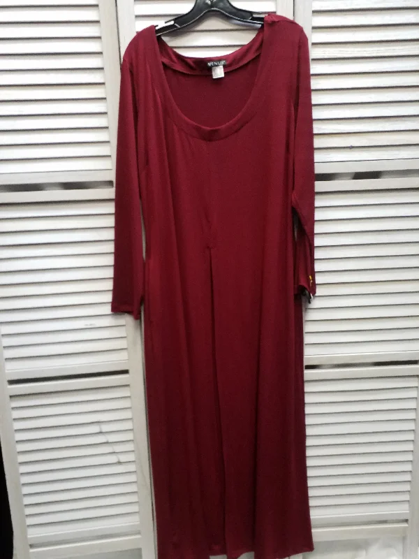 Red Dress Casual Maxi Venus, Size 1x Bohemian Maxi Skirt